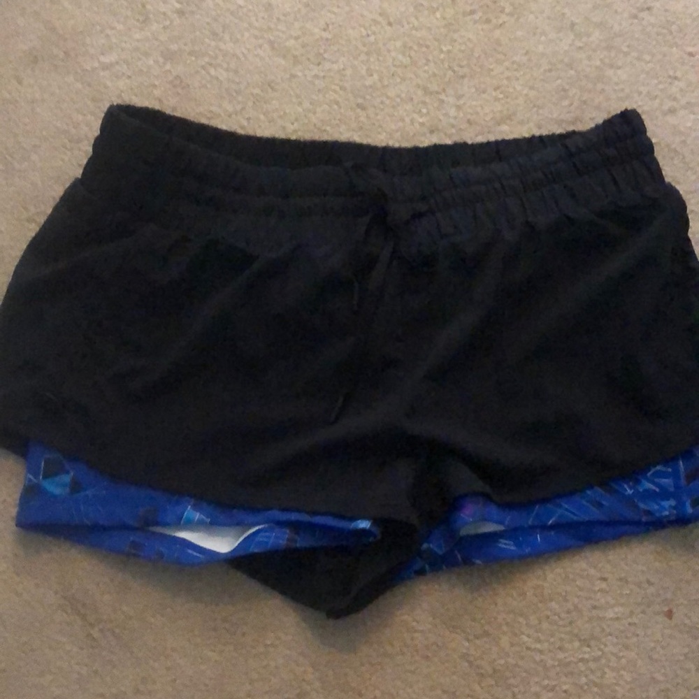 Zella shorts with spandex underneath - Medium
